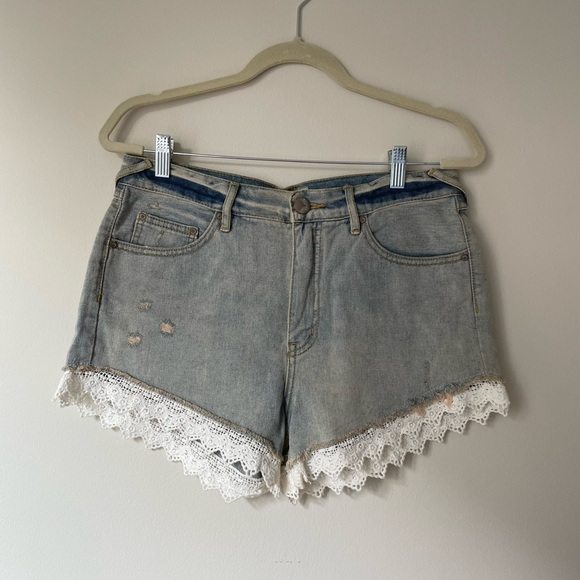 NWT Free People Jean Shorts - Picture 5 of 8